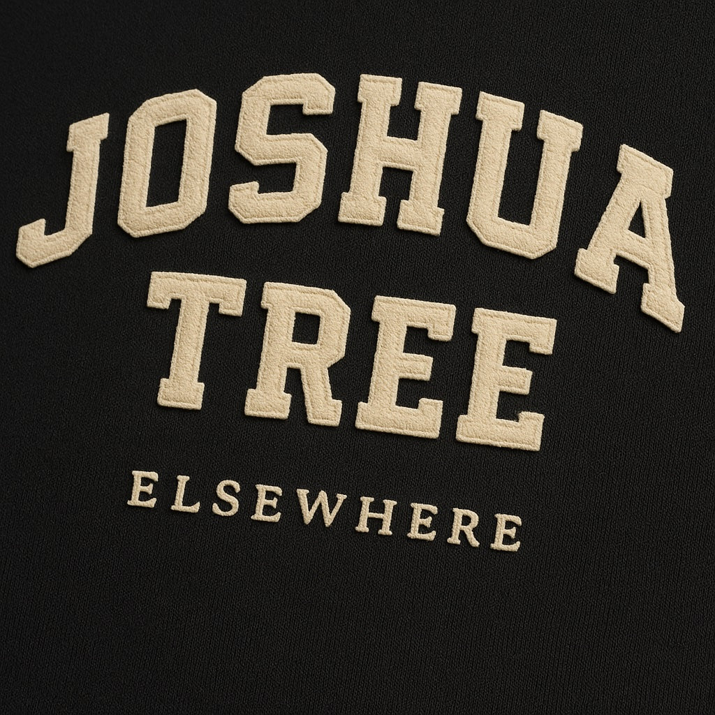 Joshua Tree — Felt Appliqué Crewneck